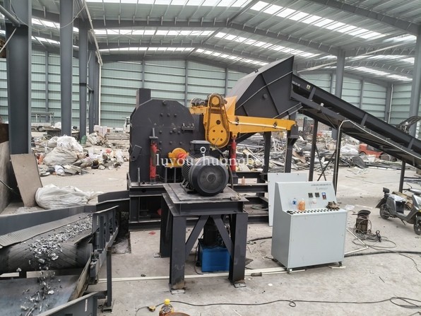 路友132型廢鋼廢鋁破碎機(jī)客戶使用案例