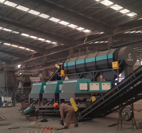 越南地區(qū)分選設(shè)備現(xiàn)場。