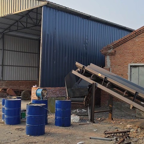 吉林長春客戶路友破碎機(jī)安裝現(xiàn)場(chǎng)